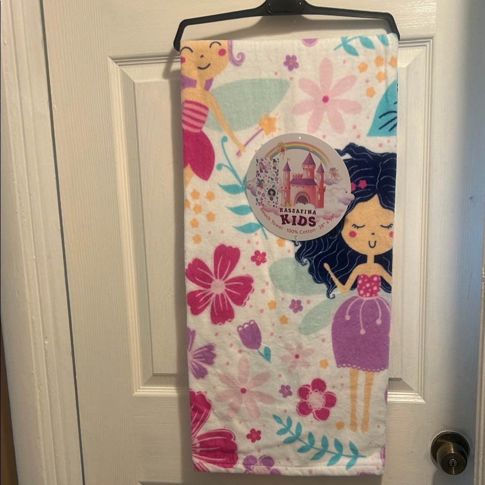 Colorful Fairy Bath Towel